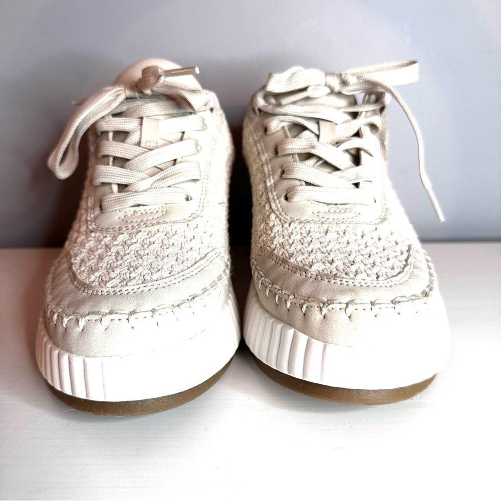 Dolce Vita - Women’s, Fredi, Sneakers, Platform, Natural Knit, Woven, Size 7 - Picture 3 of 12